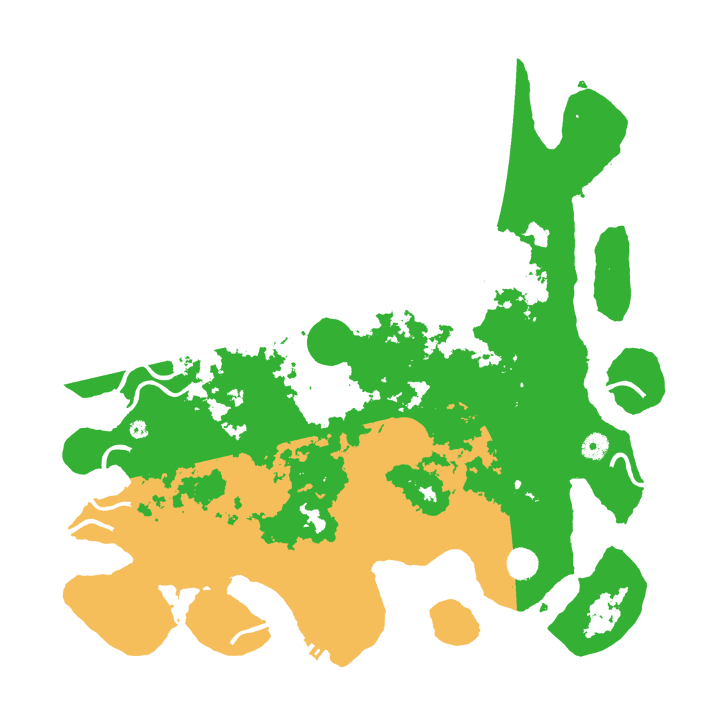 Biome Rust Map: Procedural Map, Size: 4000, Seed: 594