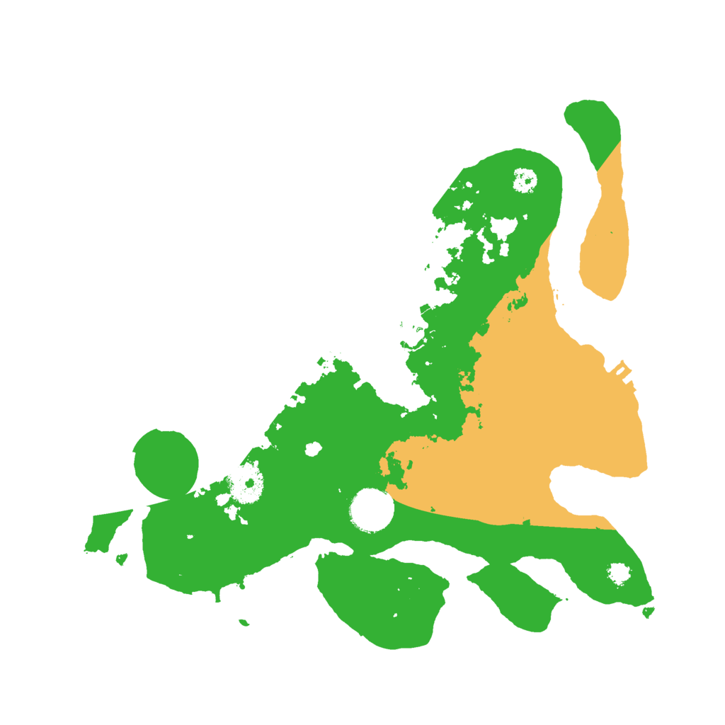 Biome Rust Map: Procedural Map, Size: 3000, Seed: 139637871