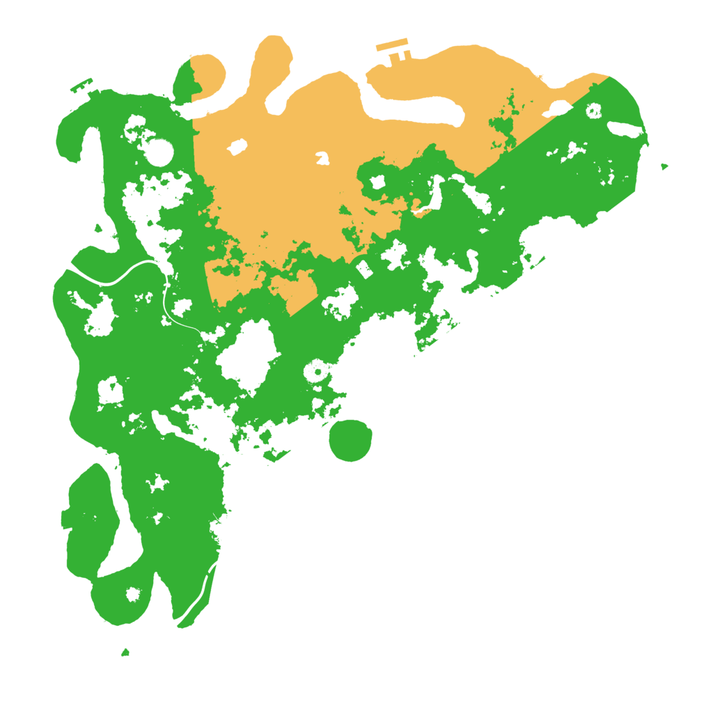 Biome Rust Map: Procedural Map, Size: 4500, Seed: 604210406