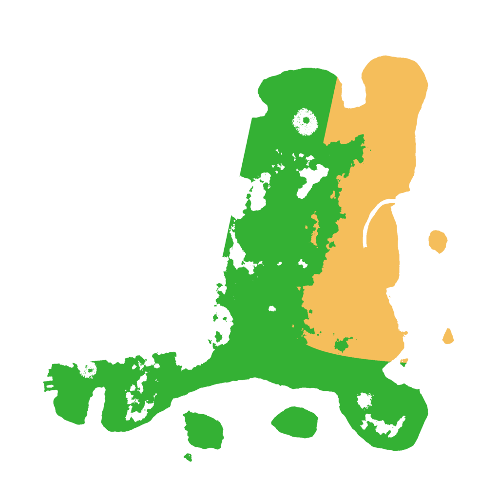Biome Rust Map: Procedural Map, Size: 3000, Seed: 863566