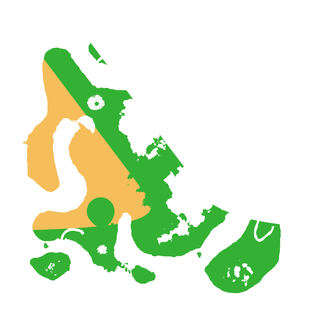 Biome Rust Map: Procedural Map, Size: 3000, Seed: 946375