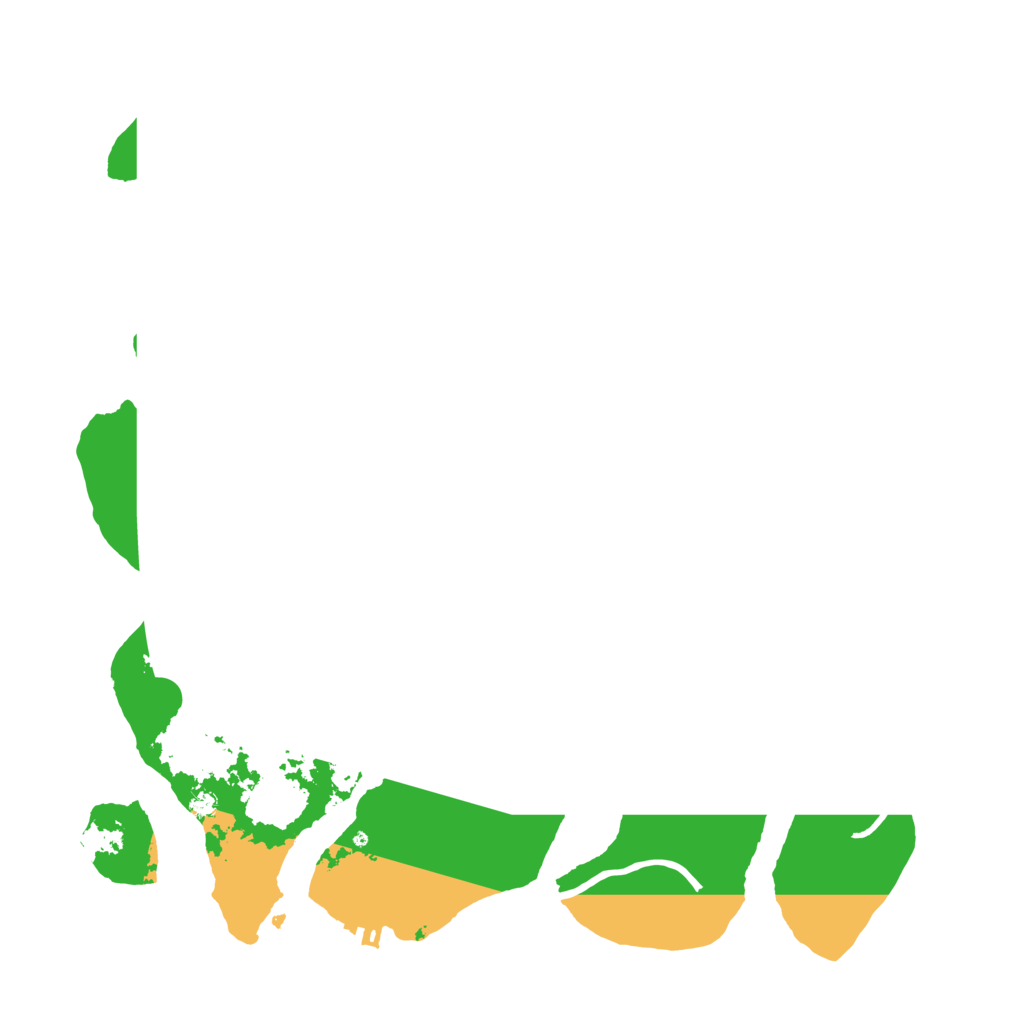 Biome Rust Map: Procedural Map, Size: 3500, Seed: 16231
