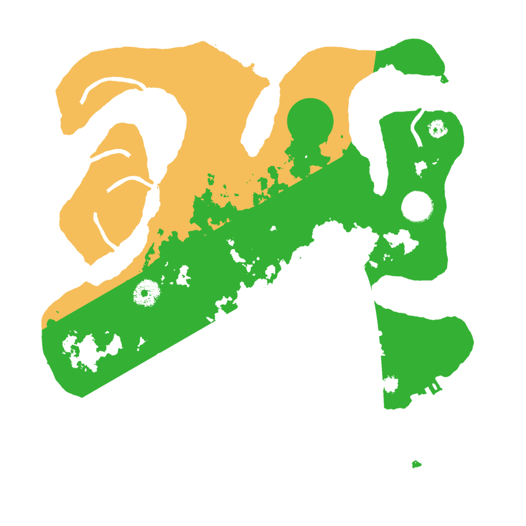 Biome Rust Map: Procedural Map, Size: 3000, Seed: 148157