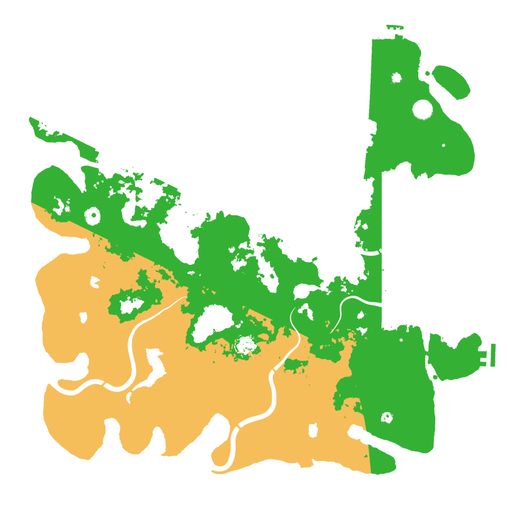 Biome Rust Map: Procedural Map, Size: 4500, Seed: 1619323322