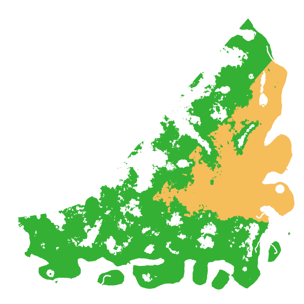 Biome Rust Map: Procedural Map, Size: 6000, Seed: 2039088675