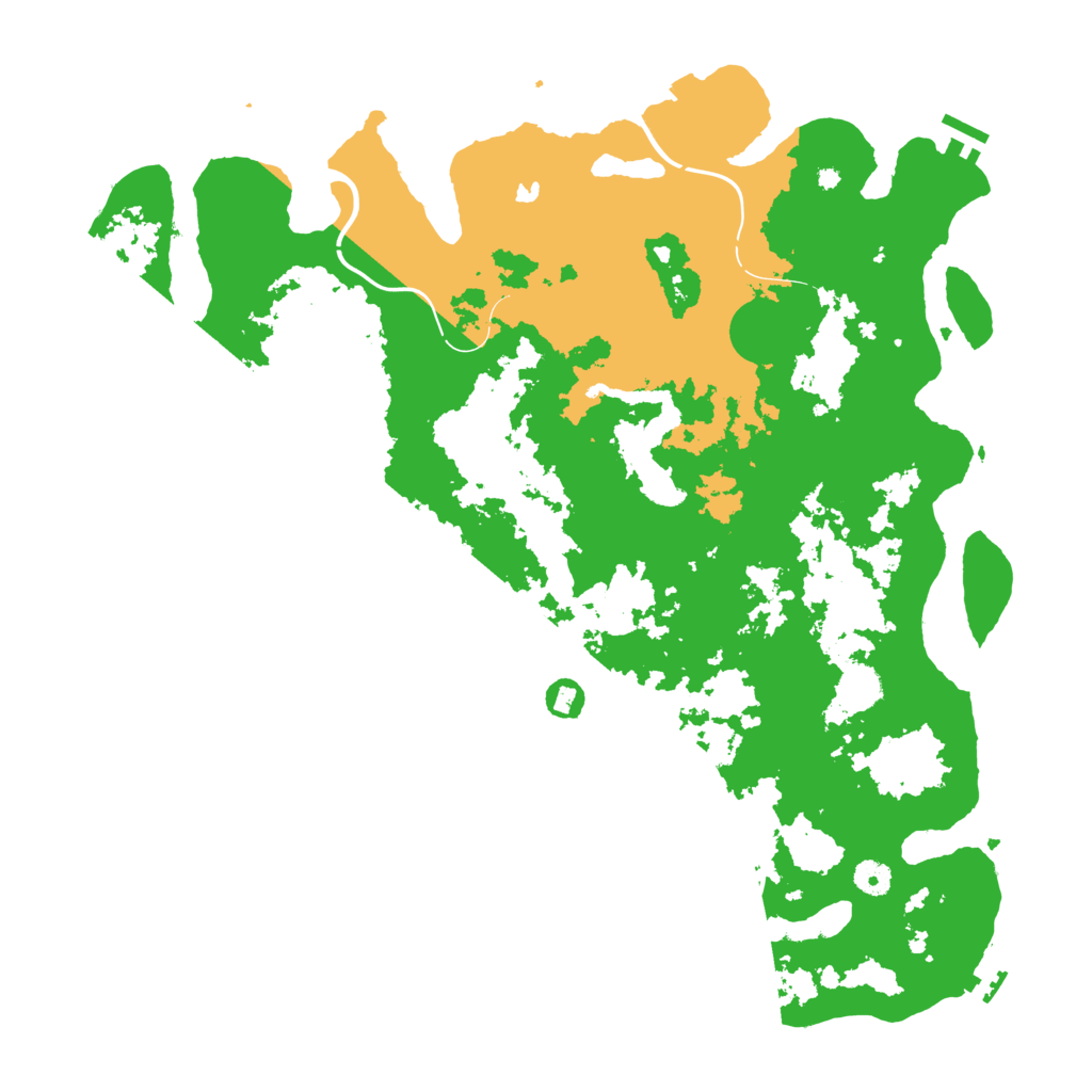 Biome Rust Map: Procedural Map, Size: 4500, Seed: 1584604712