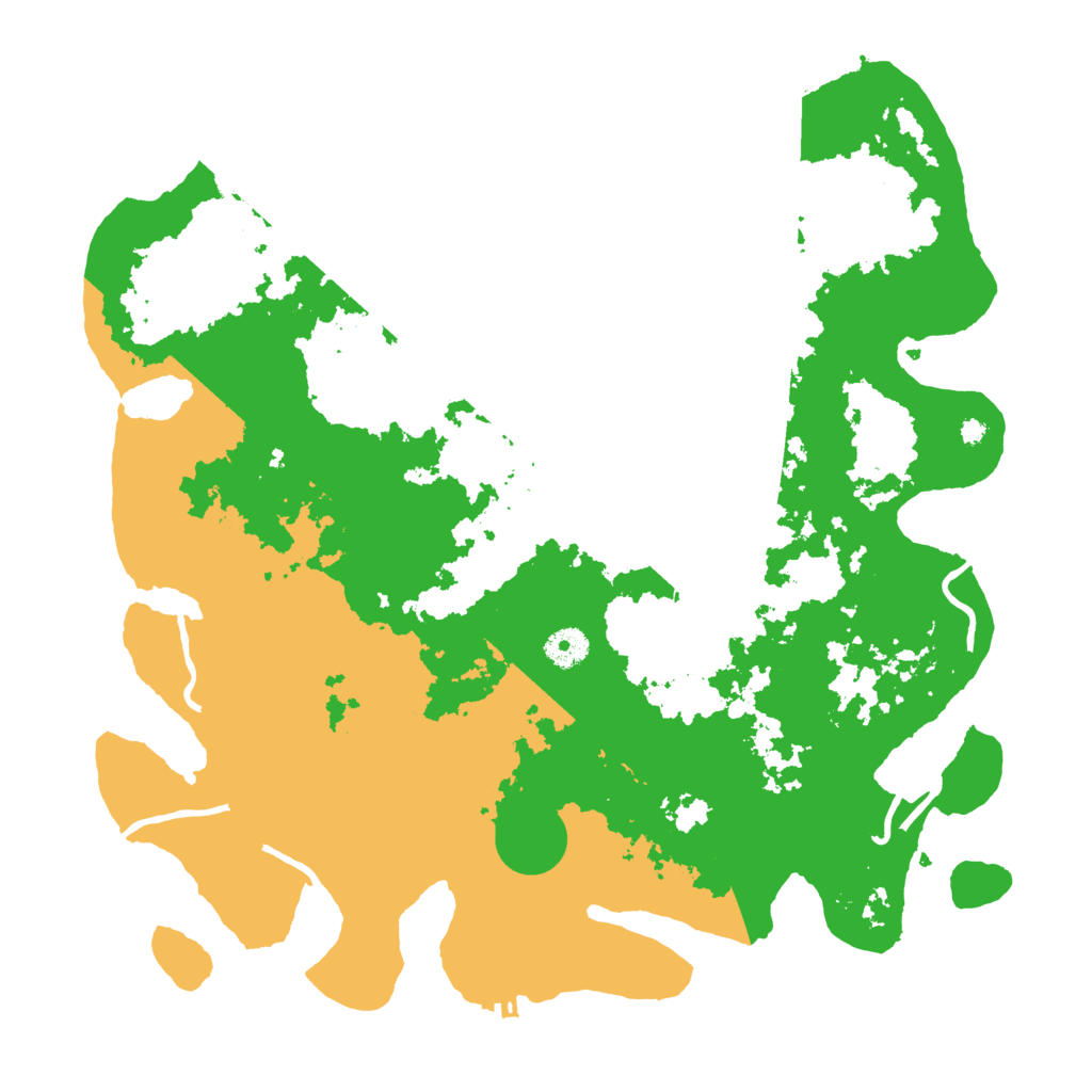 Biome Rust Map: Procedural Map, Size: 4000, Seed: 98607676