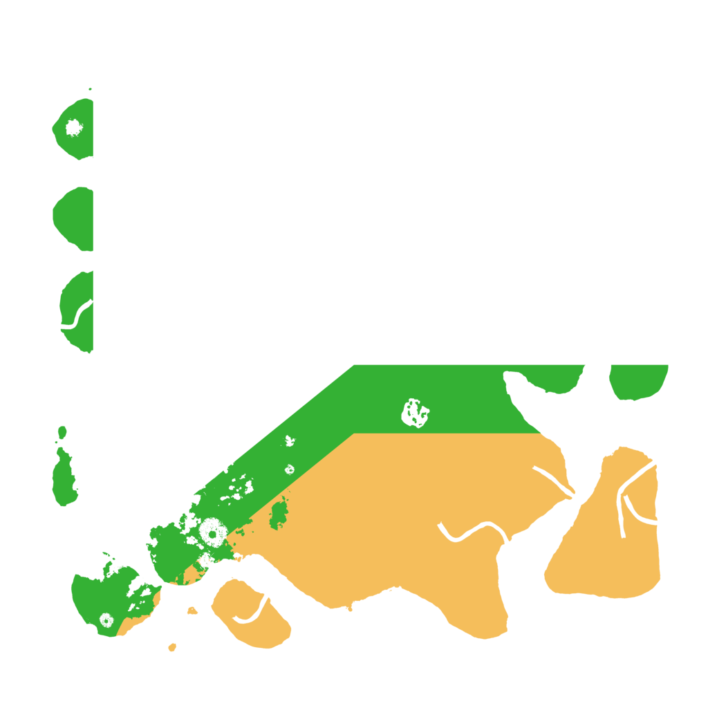 Biome Rust Map: Procedural Map, Size: 3800, Seed: 1837003769