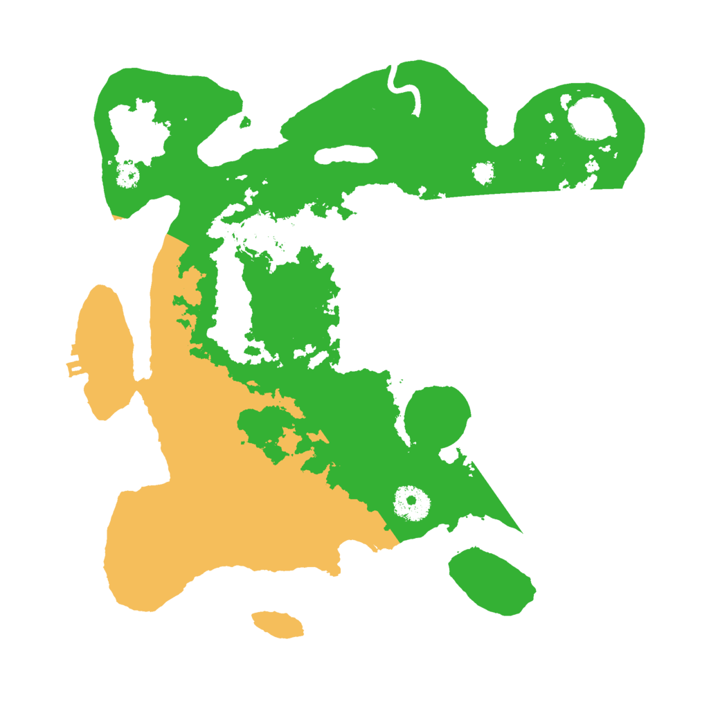 Biome Rust Map: Procedural Map, Size: 3000, Seed: 1428050633