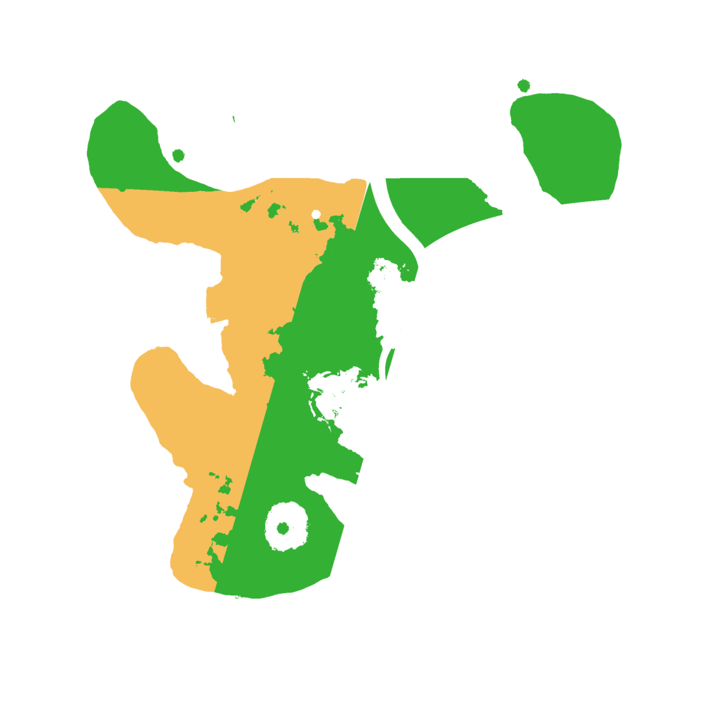 Biome Rust Map: Procedural Map, Size: 2300, Seed: 6346463