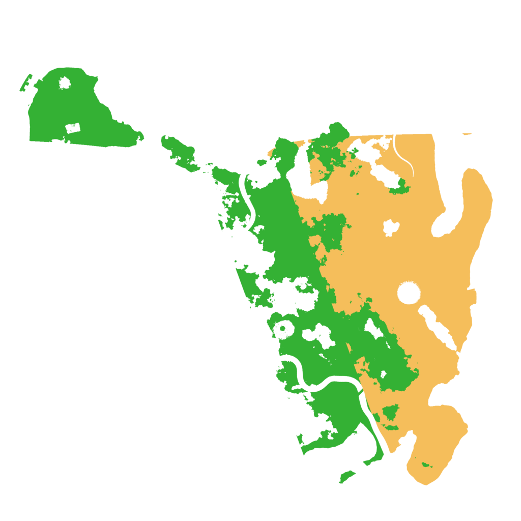 Biome Rust Map: Procedural Map, Size: 4000, Seed: 1440856351