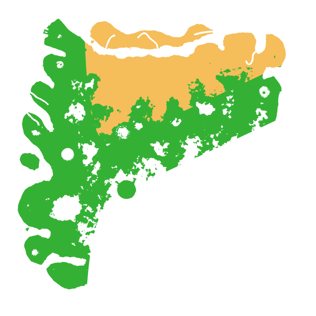 Biome Rust Map: Procedural Map, Size: 4500, Seed: 969876541