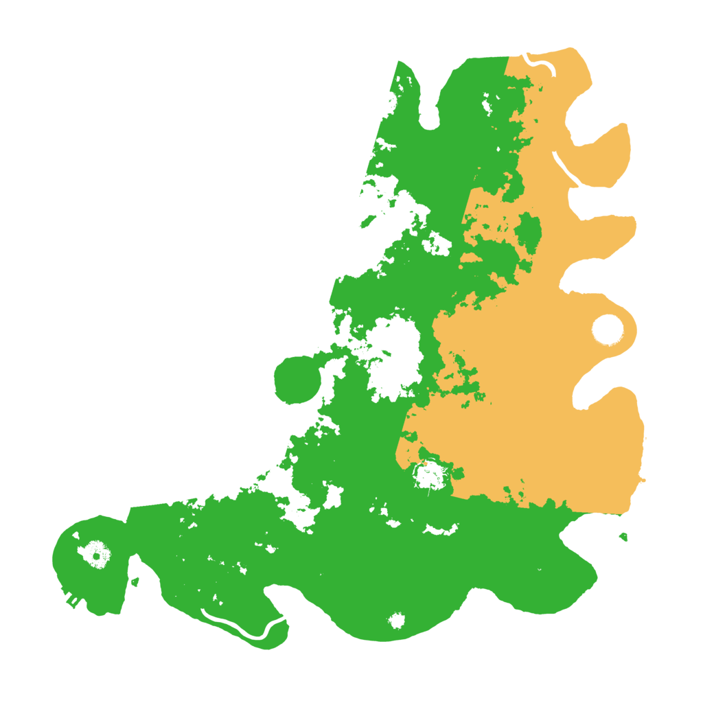 Biome Rust Map: Procedural Map, Size: 4000, Seed: 34568