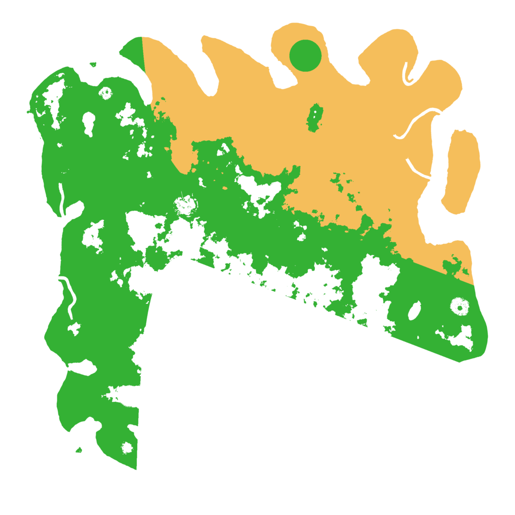 Biome Rust Map: Procedural Map, Size: 4250, Seed: 80706050