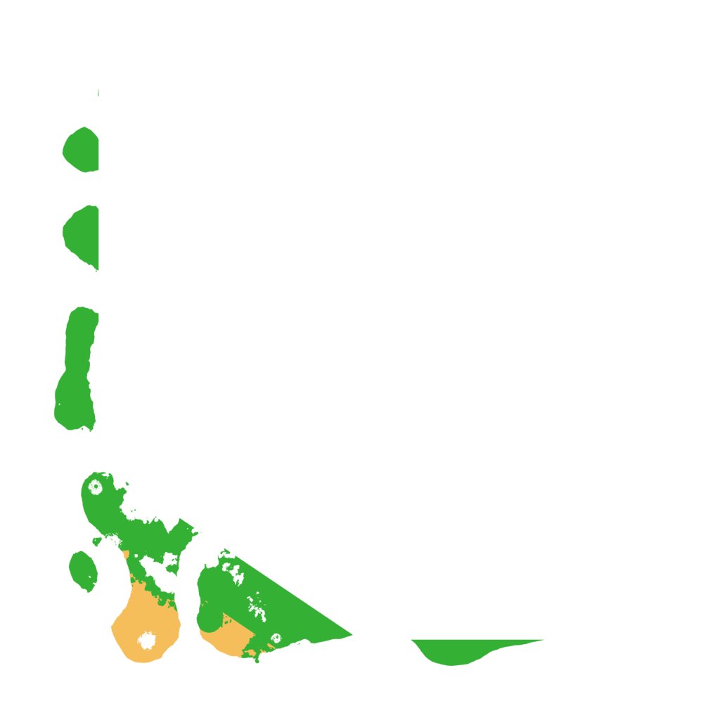 Biome Rust Map: Procedural Map, Size: 3800, Seed: 25234234