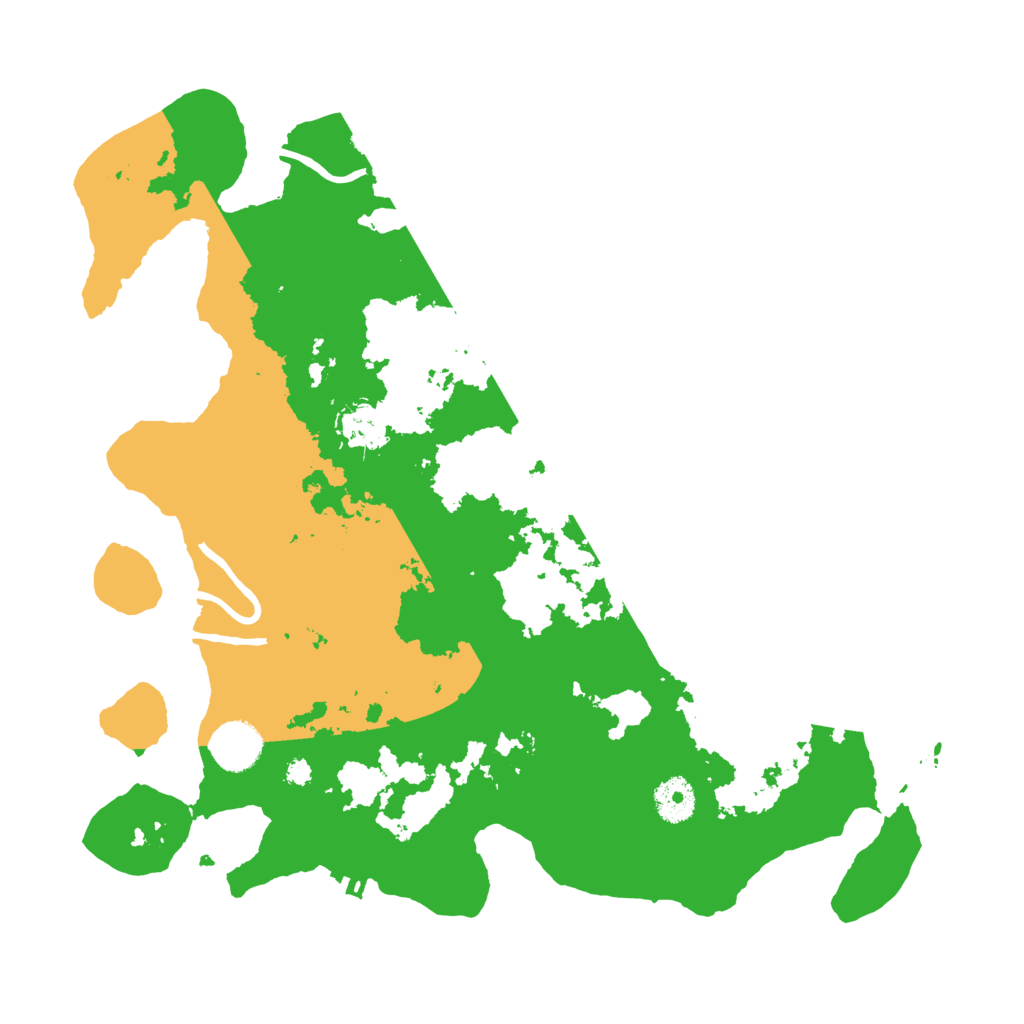 Biome Rust Map: Procedural Map, Size: 3600, Seed: 123