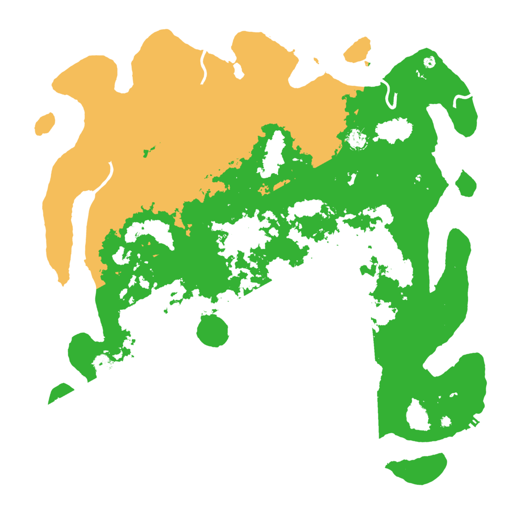 Biome Rust Map: Procedural Map, Size: 4500, Seed: 1056949917