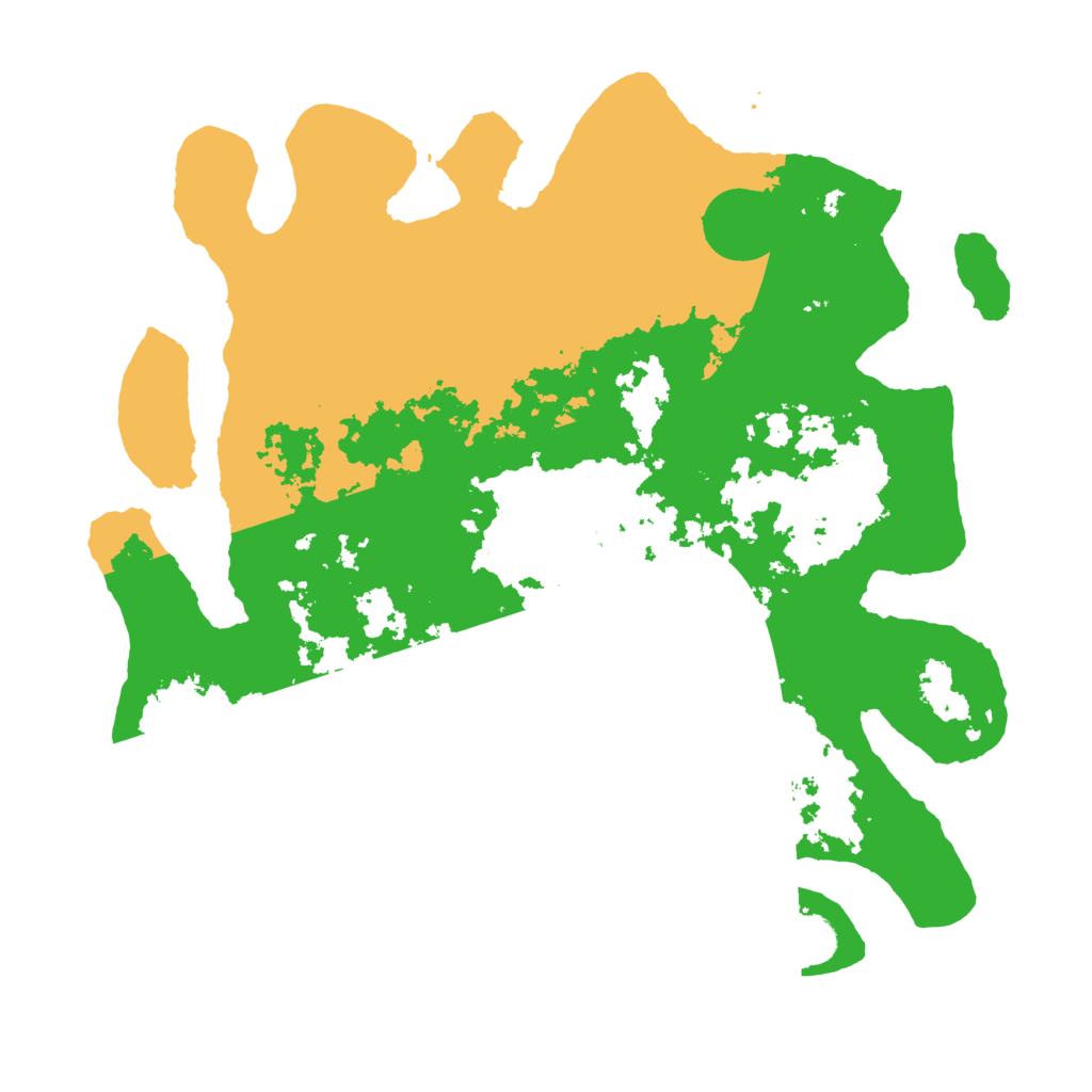 Biome Rust Map: Barren, Size: 4000, Seed: 5158877