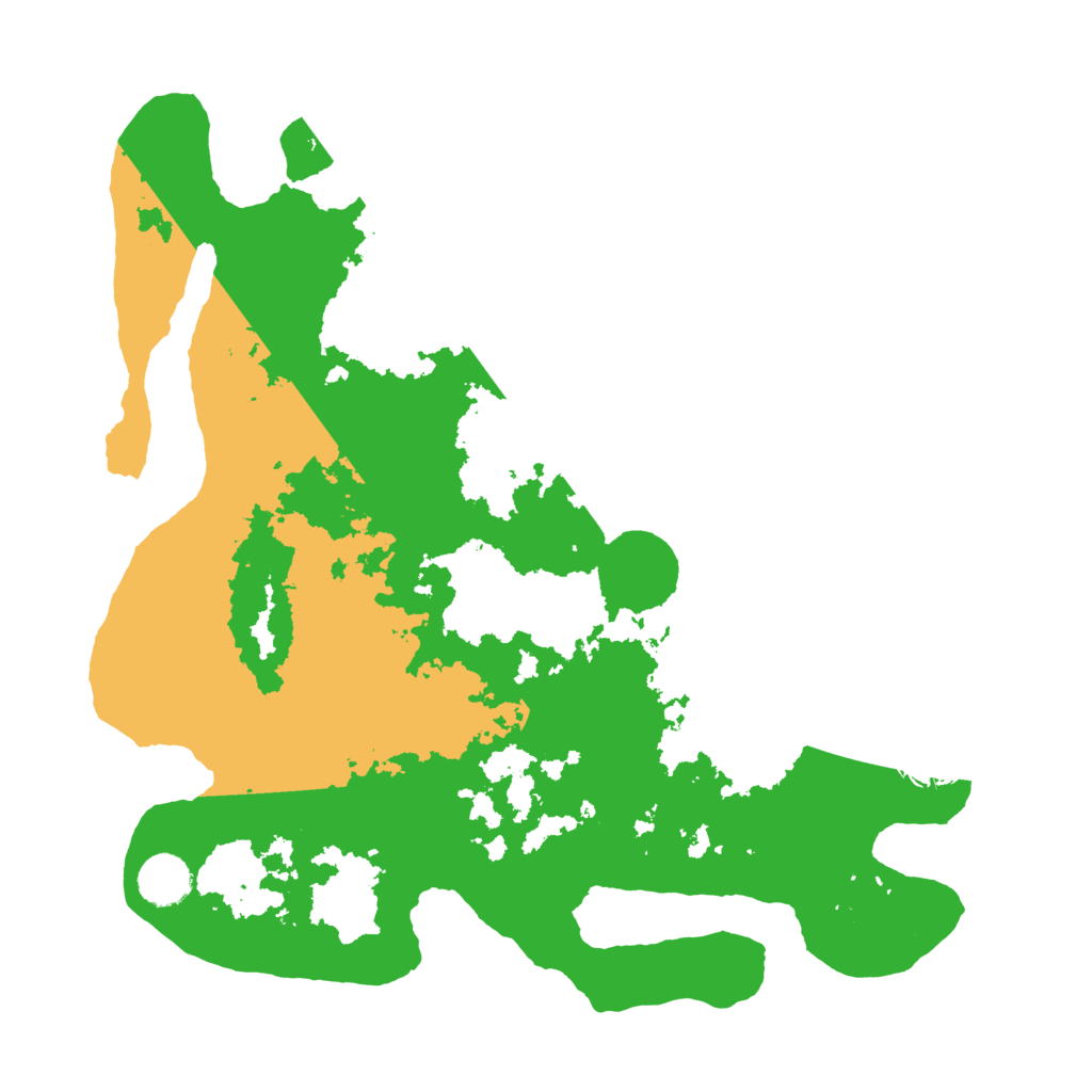 Biome Rust Map: Barren, Size: 3700, Seed: 1601804078