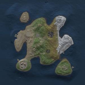 Thumbnail Rust Map: Procedural Map, Size: 2000, Seed: 478458638, 7 Monuments