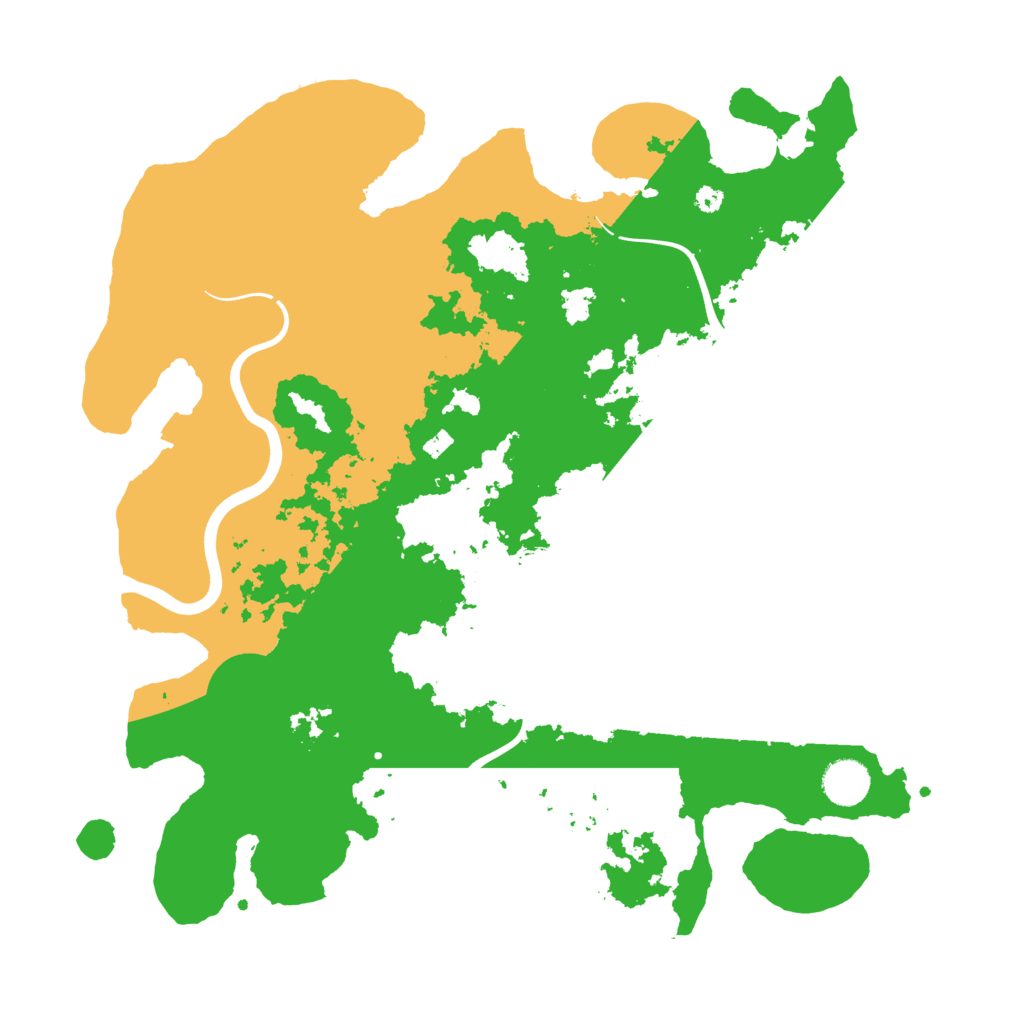 Biome Rust Map: Procedural Map, Size: 3850, Seed: 759234542