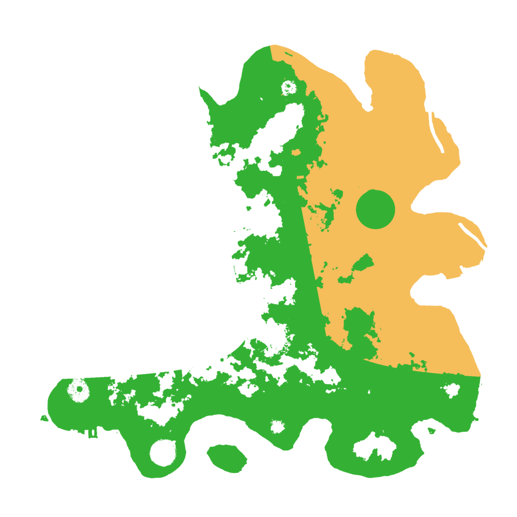 Biome Rust Map: Procedural Map, Size: 3500, Seed: 1991515671