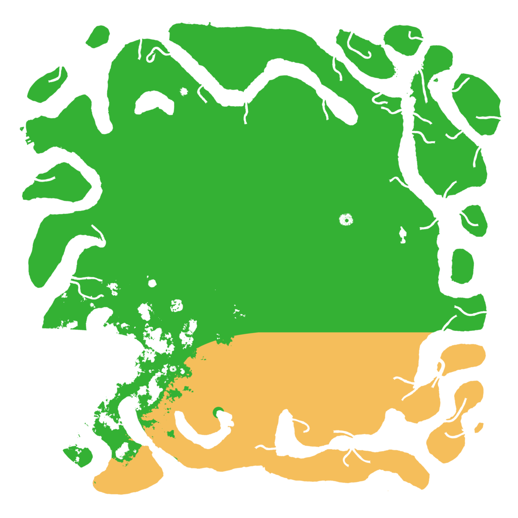 Biome Rust Map: Procedural Map, Size: 6000, Seed: 691053420