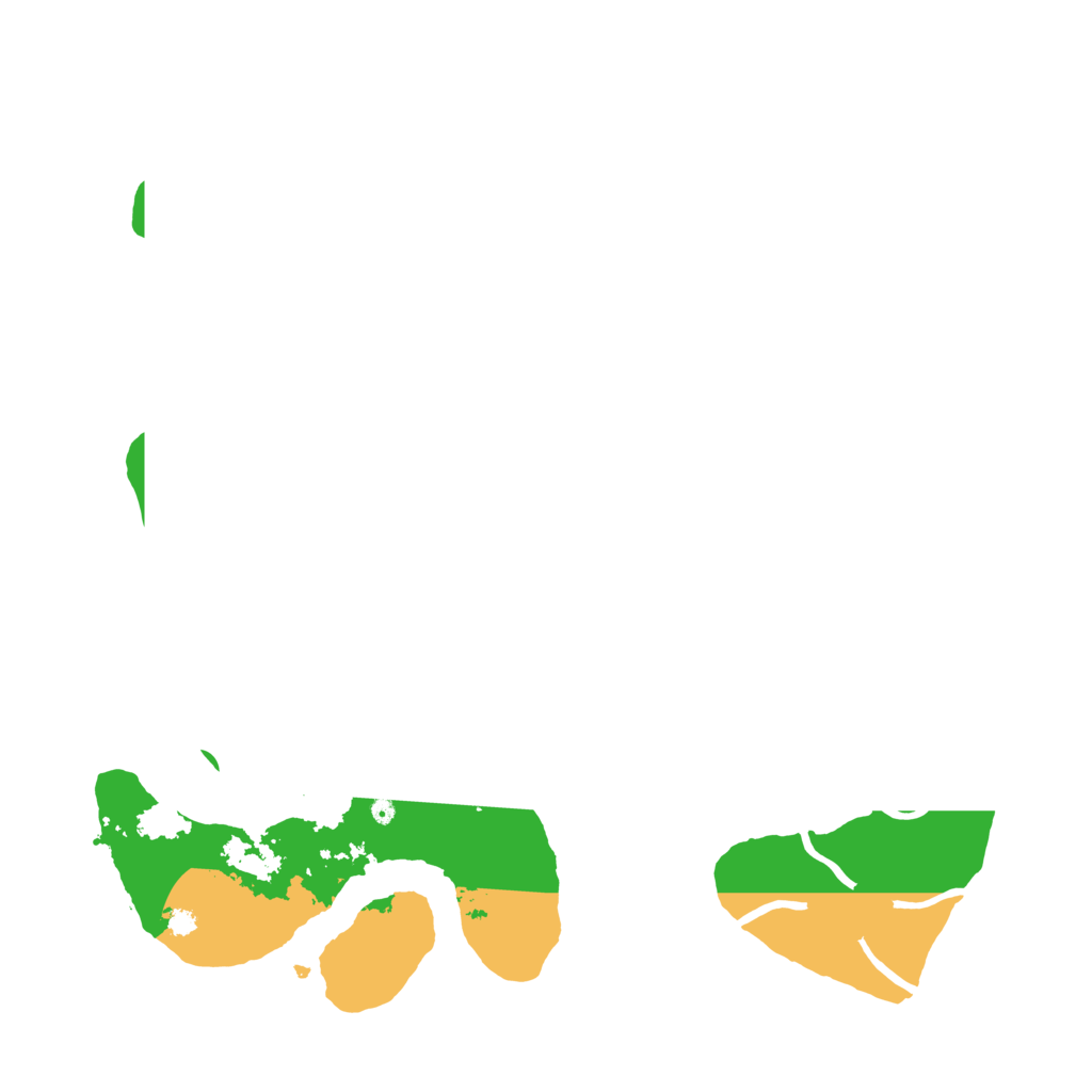 Biome Rust Map: Procedural Map, Size: 3500, Seed: 38468416