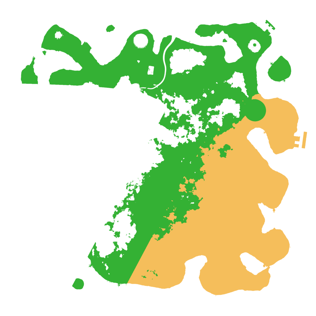 Biome Rust Map: Procedural Map, Size: 3850, Seed: 68170587