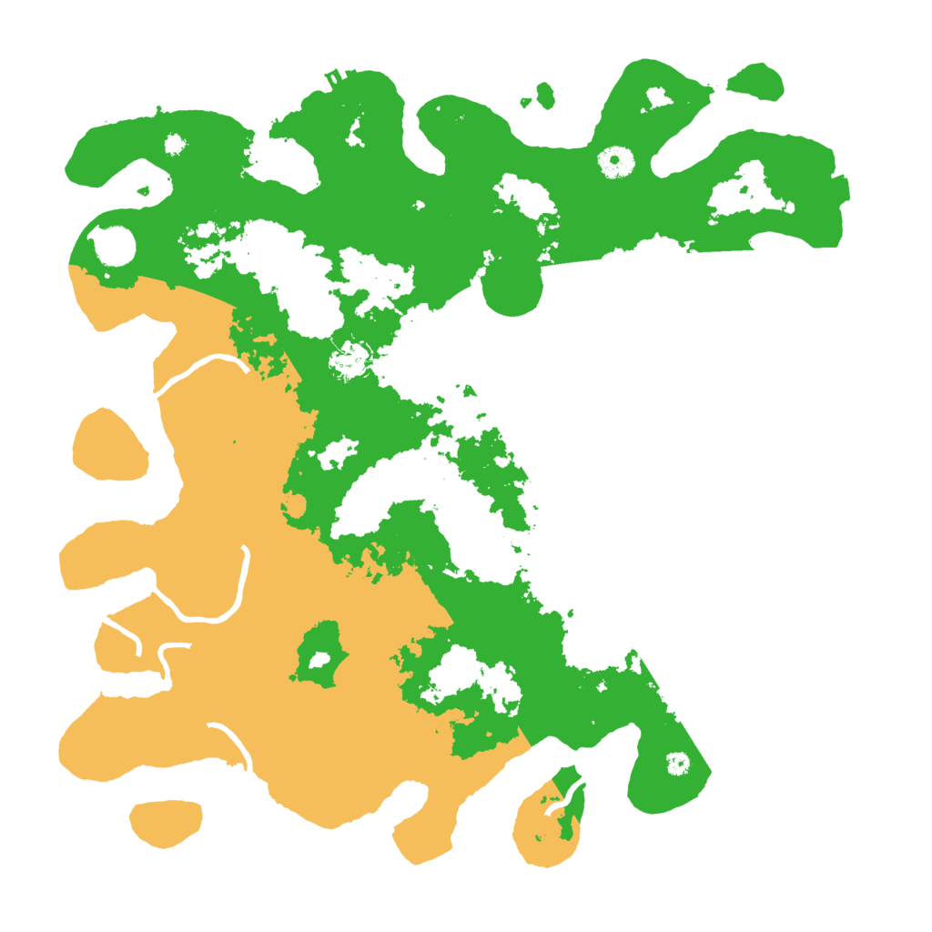 Biome Rust Map: Procedural Map, Size: 4096, Seed: 120309