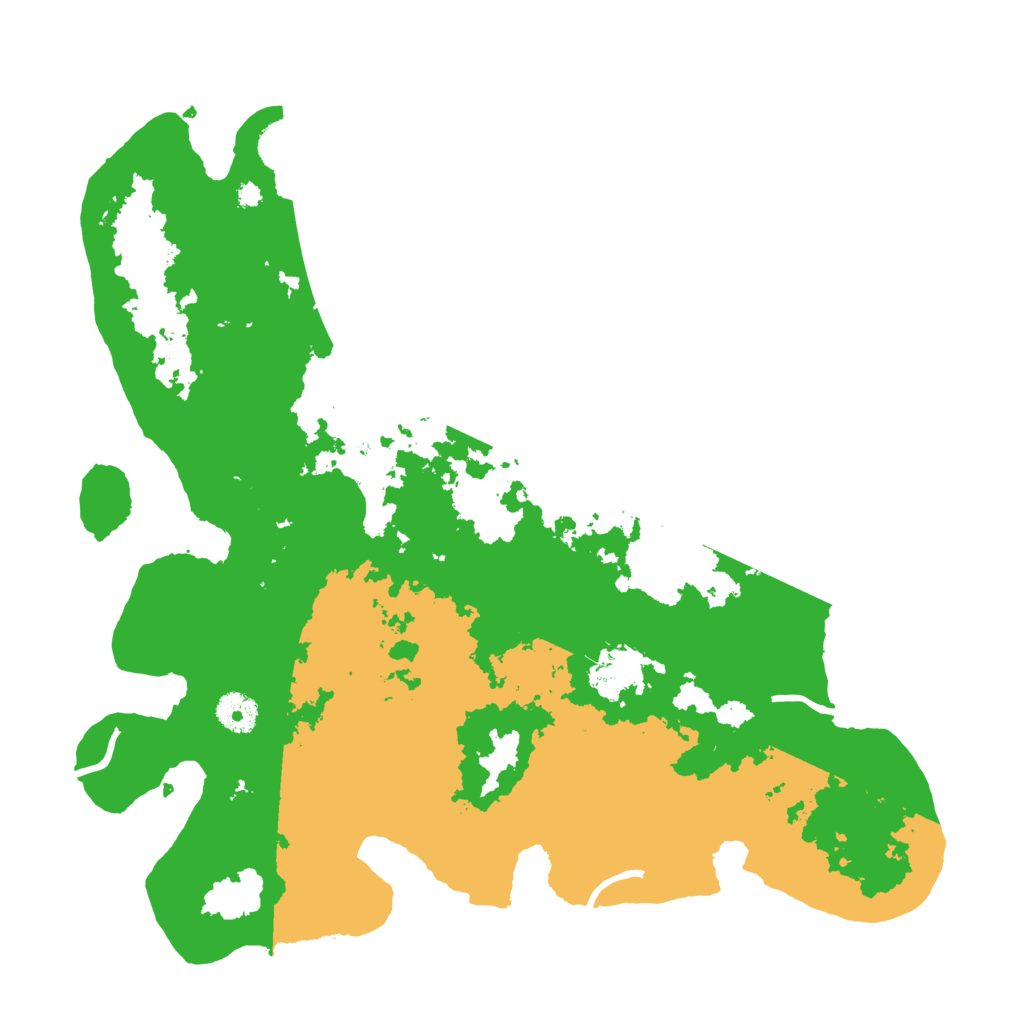 Biome Rust Map: Procedural Map, Size: 3800, Seed: 20210902