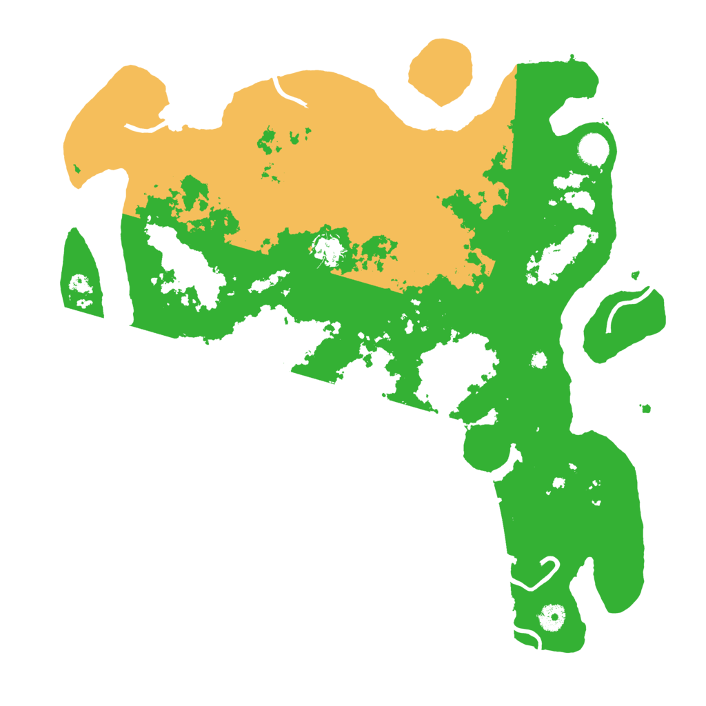 Biome Rust Map: Procedural Map, Size: 4000, Seed: 215546631