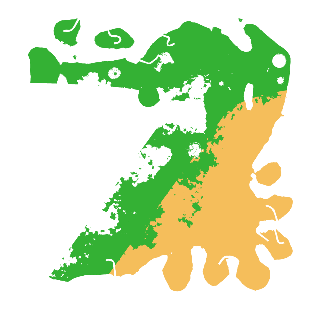 Biome Rust Map: Procedural Map, Size: 4000, Seed: 211154111
