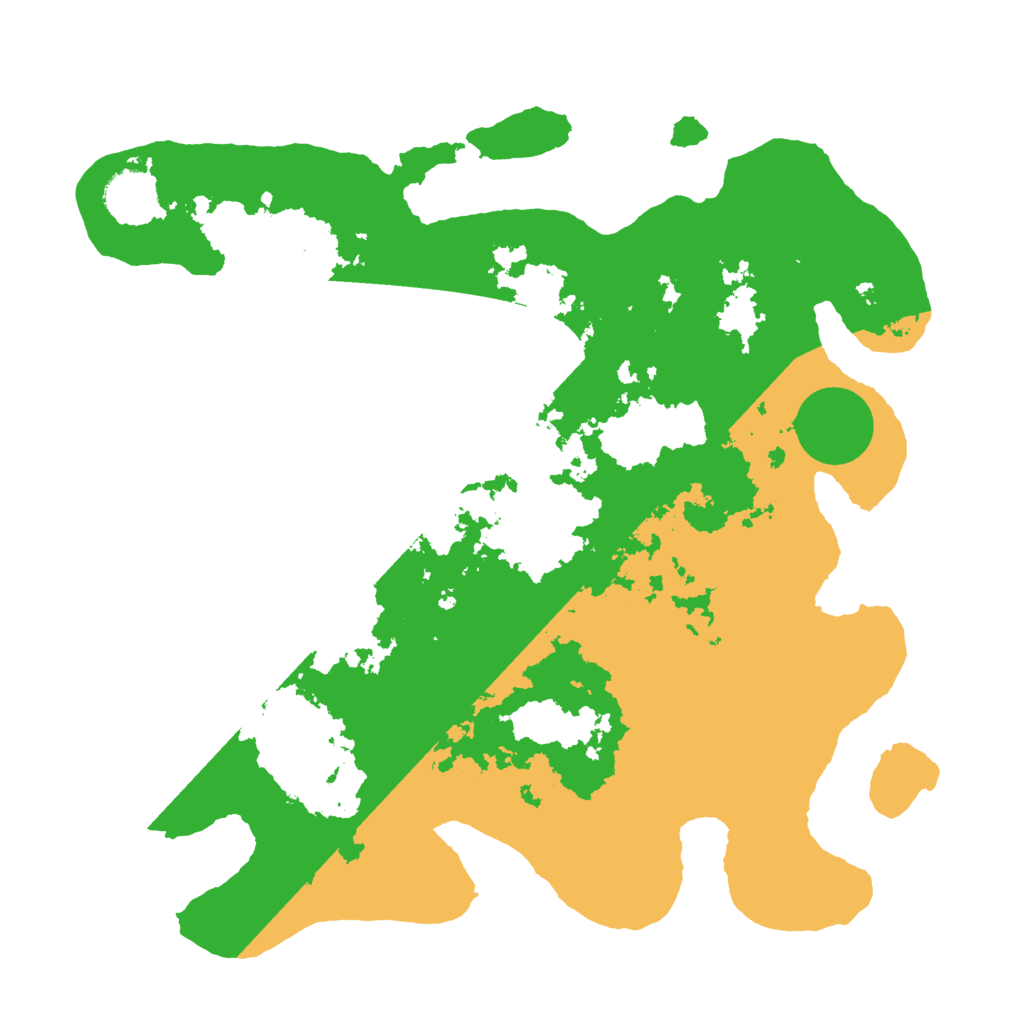 Biome Rust Map: Barren, Size: 3500, Seed: 1903767080