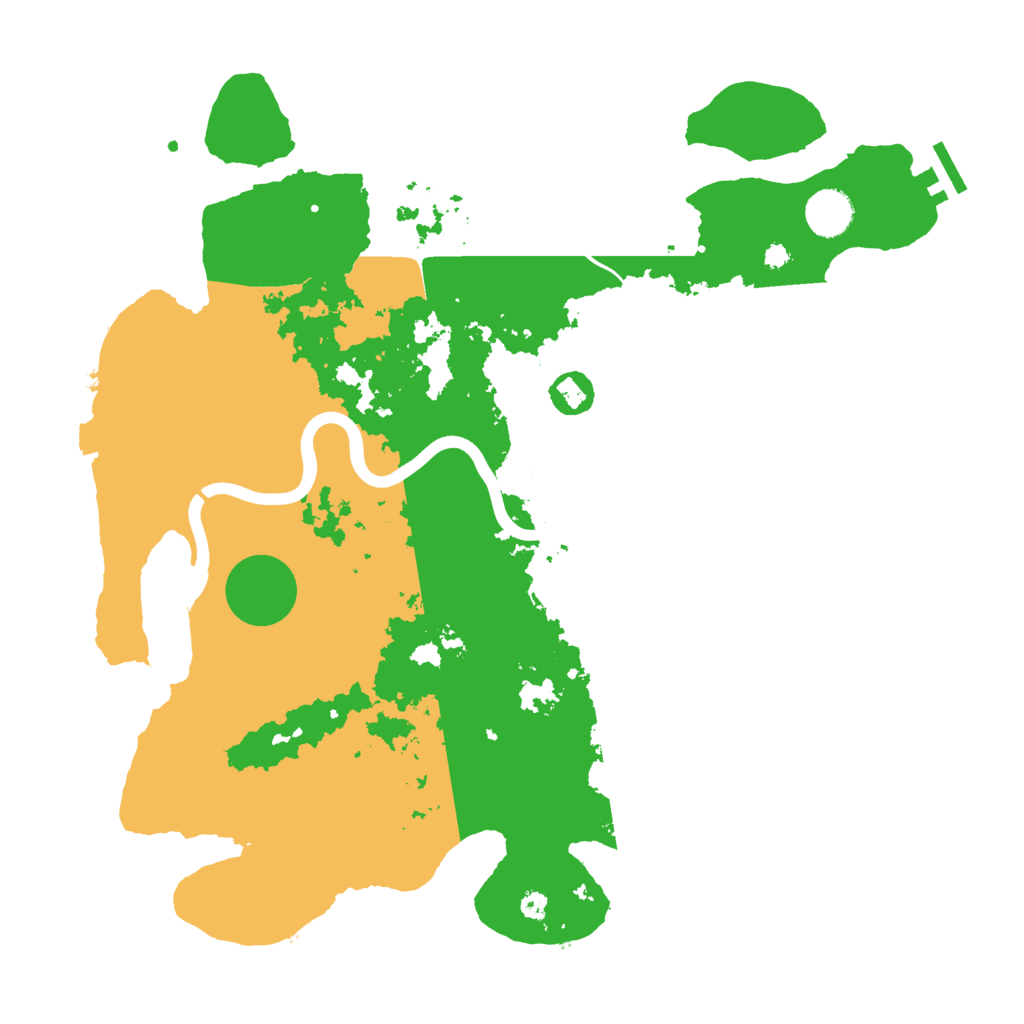 Biome Rust Map: Procedural Map, Size: 3800, Seed: 471334514