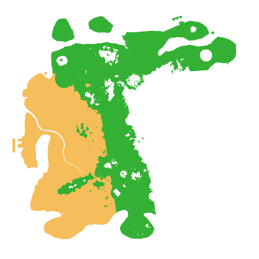 Biome Rust Map: Procedural Map, Size: 3800, Seed: 471334514