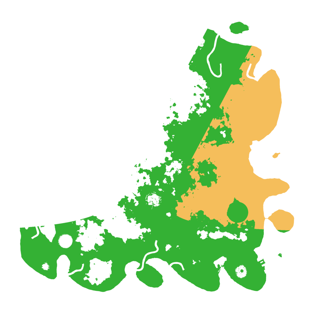 Biome Rust Map: Procedural Map, Size: 4000, Seed: 898689949