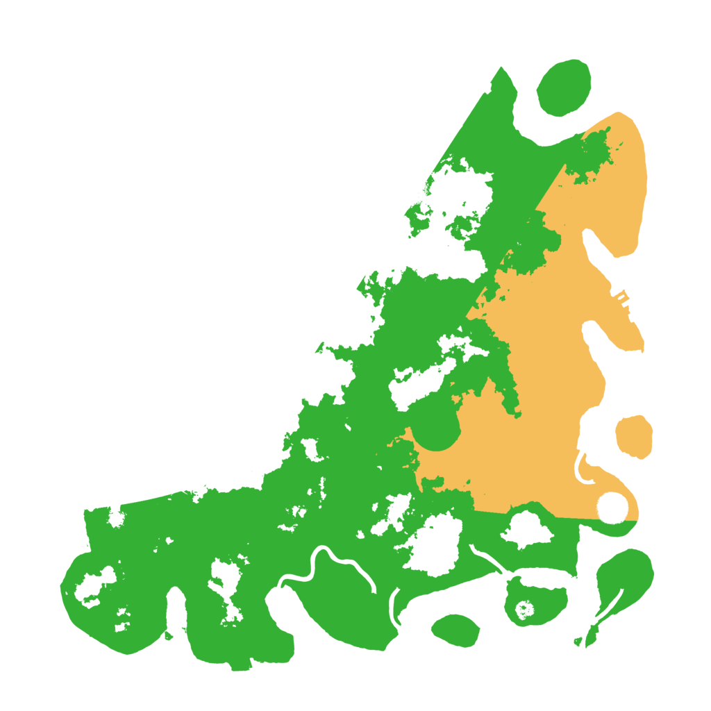 Biome Rust Map: Procedural Map, Size: 4000, Seed: 1020099