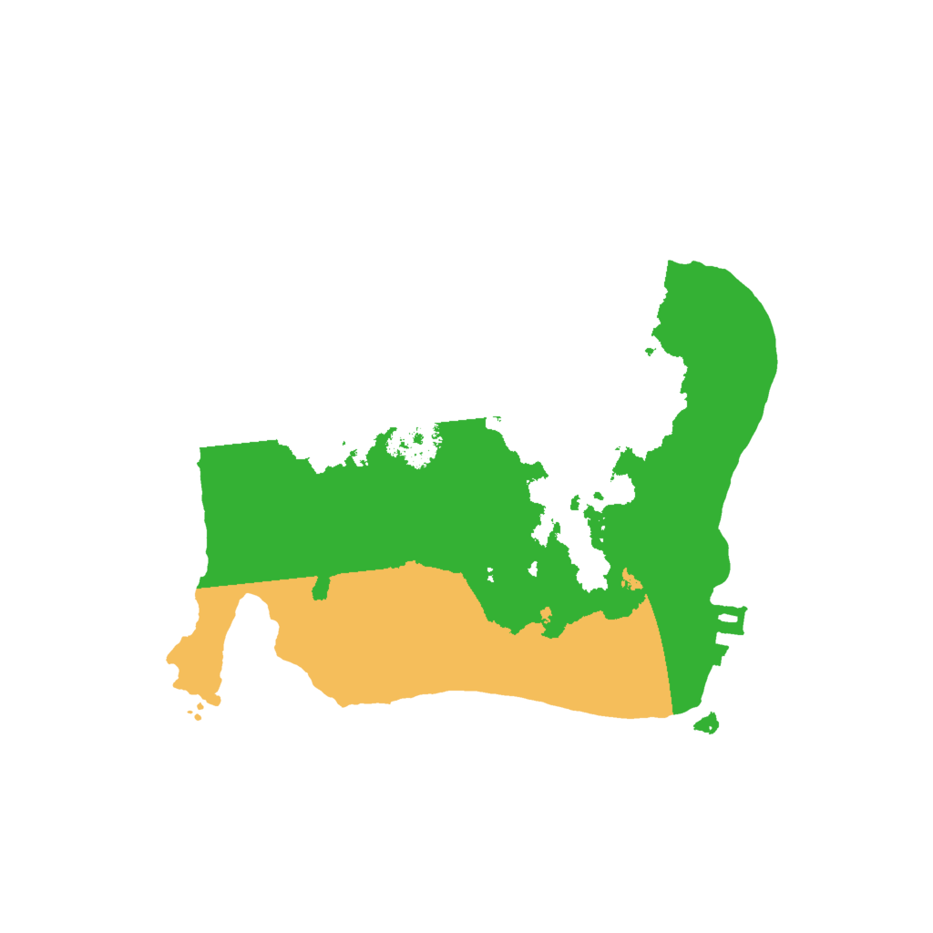 Biome Rust Map: Procedural Map, Size: 2000, Seed: 1460084650