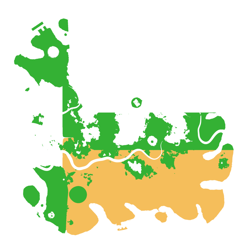 Biome Rust Map: Procedural Map, Size: 3875, Seed: 326277226