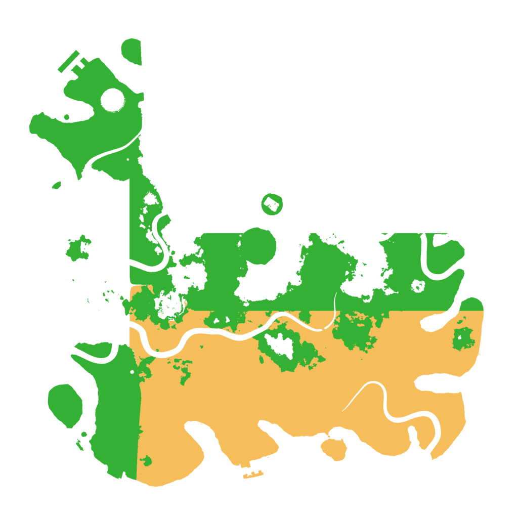 Biome Rust Map: Procedural Map, Size: 3875, Seed: 326277226