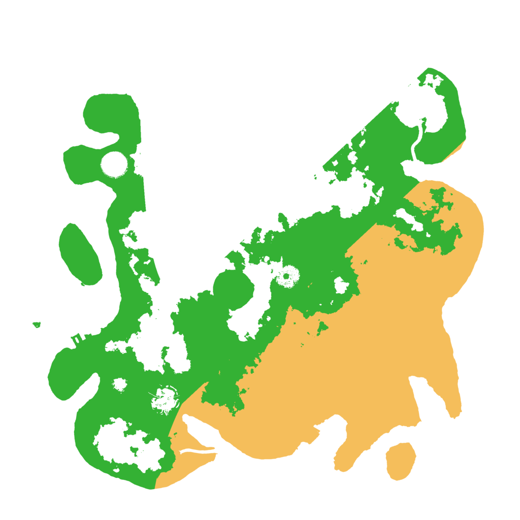 Biome Rust Map: Procedural Map, Size: 3500, Seed: 3092021