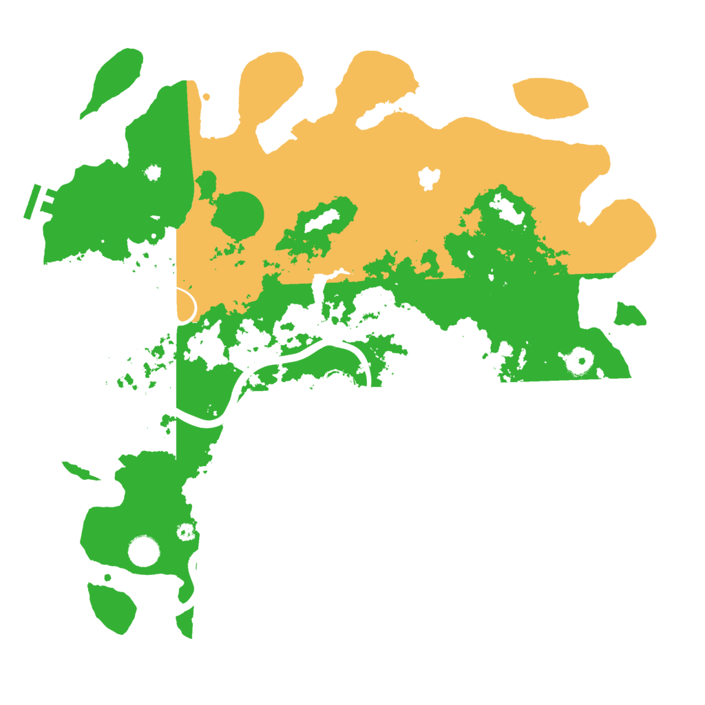 Biome Rust Map: Procedural Map, Size: 4000, Seed: 47281948