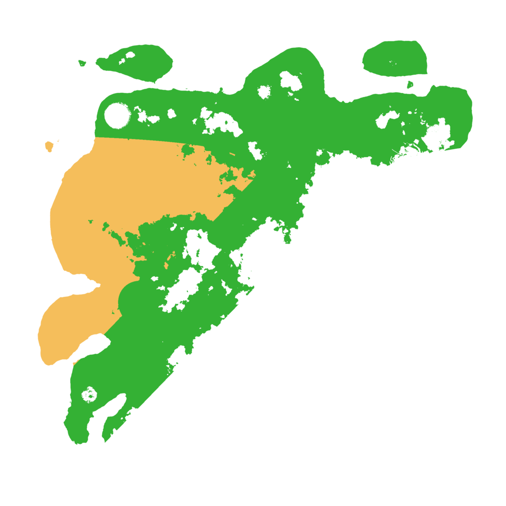 Biome Rust Map: Procedural Map, Size: 3500, Seed: 2111114