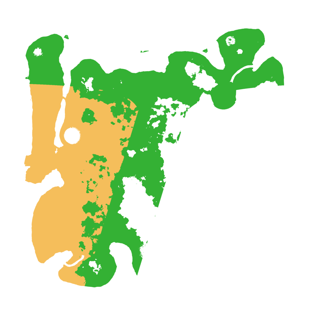 Biome Rust Map: Procedural Map, Size: 3400, Seed: 99999927
