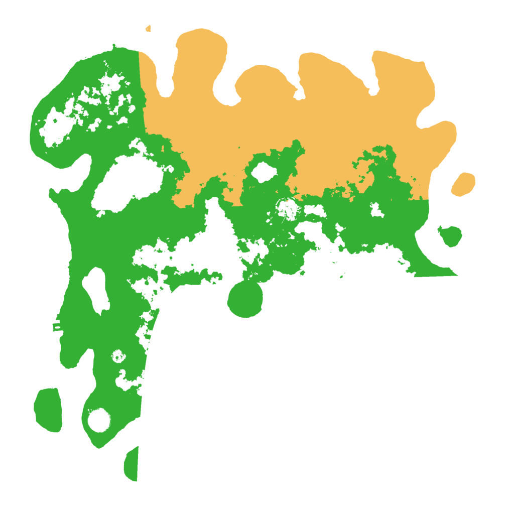 Biome Rust Map: Procedural Map, Size: 4000, Seed: 7877