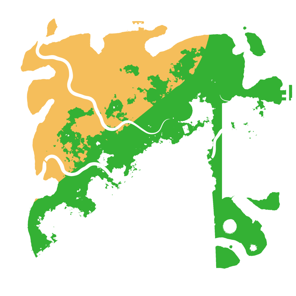 Biome Rust Map: Procedural Map, Size: 3850, Seed: 935061958