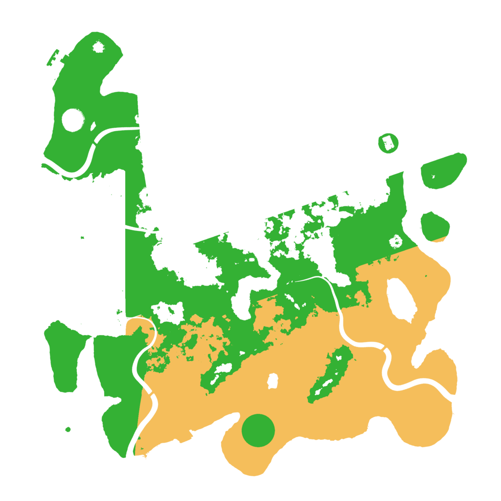 Biome Rust Map: Procedural Map, Size: 4000, Seed: 1801618623