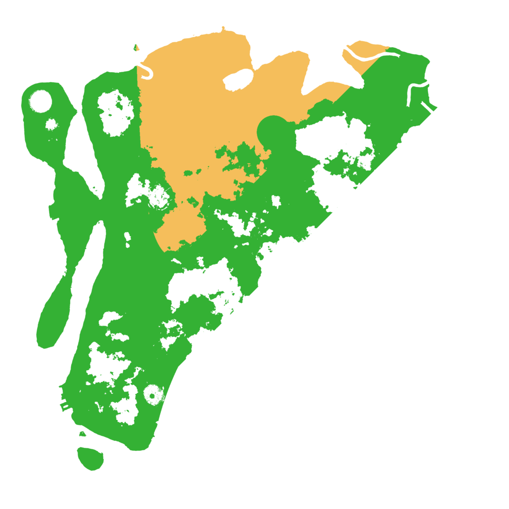 Biome Rust Map: Procedural Map, Size: 4000, Seed: 1965494175