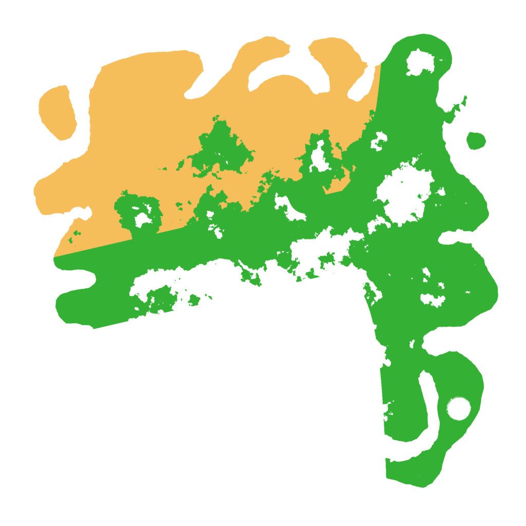 Biome Rust Map: Barren, Size: 4000, Seed: 2725424